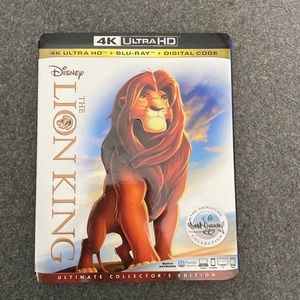 Never been opened Disney movie, The Lion King